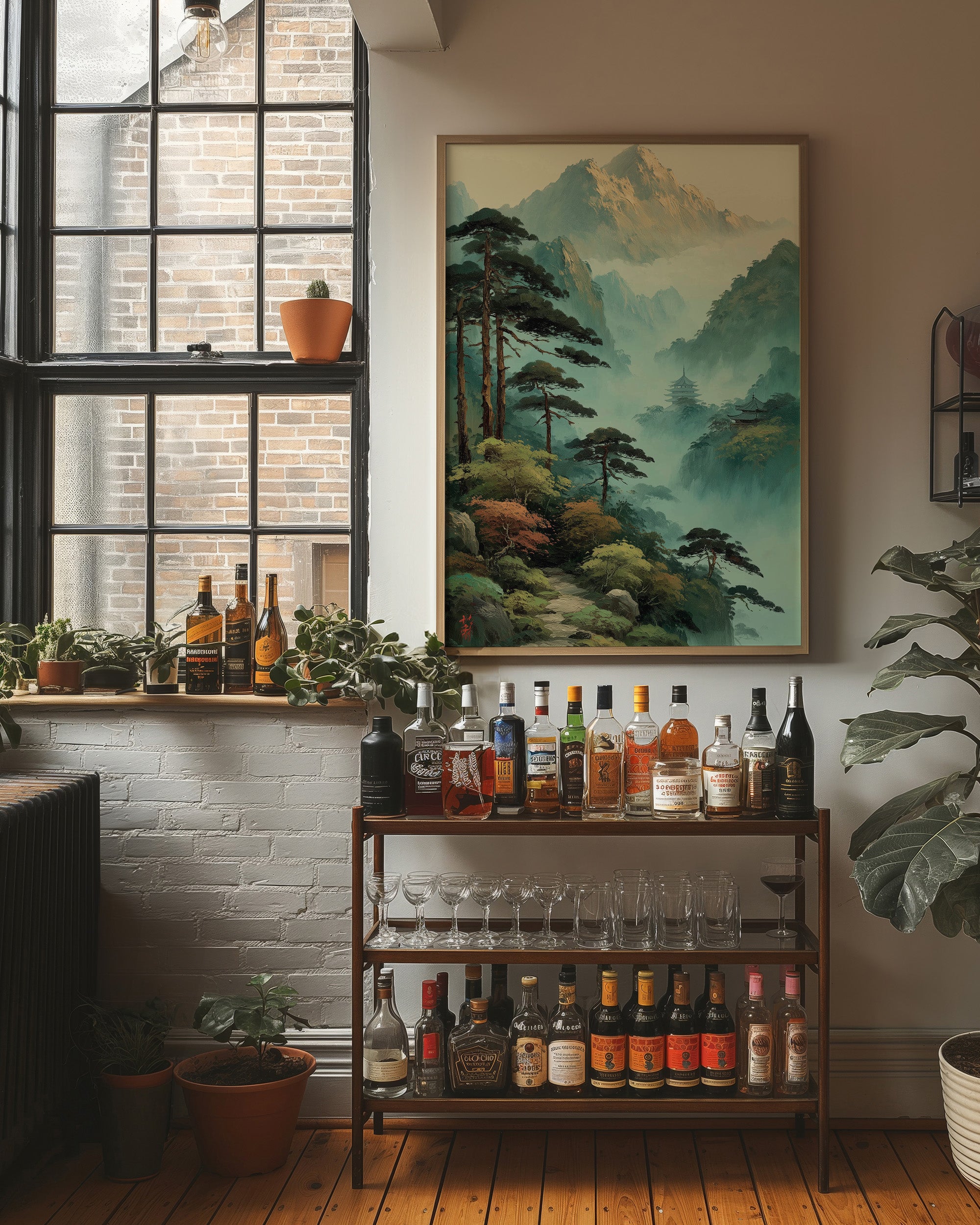 Misty Peaks Call Ancient Pines