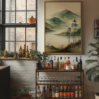 Misty Peaks Meet Urban Spirits