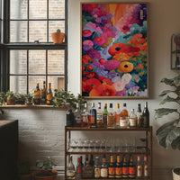 Poppies Dance In Twilight's Glow