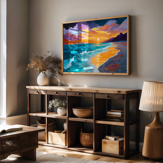 Coastal Wildflowers Chase The Sun