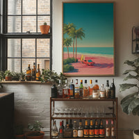 Sunset Shores Meet City Dreams