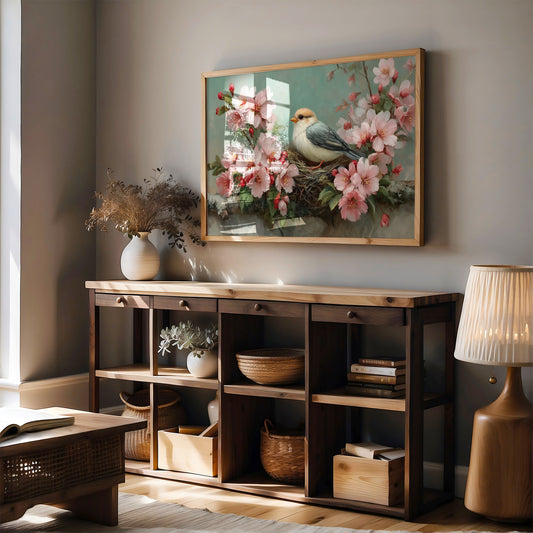 Cherry Blossoms Sing Morning's Sweet Song