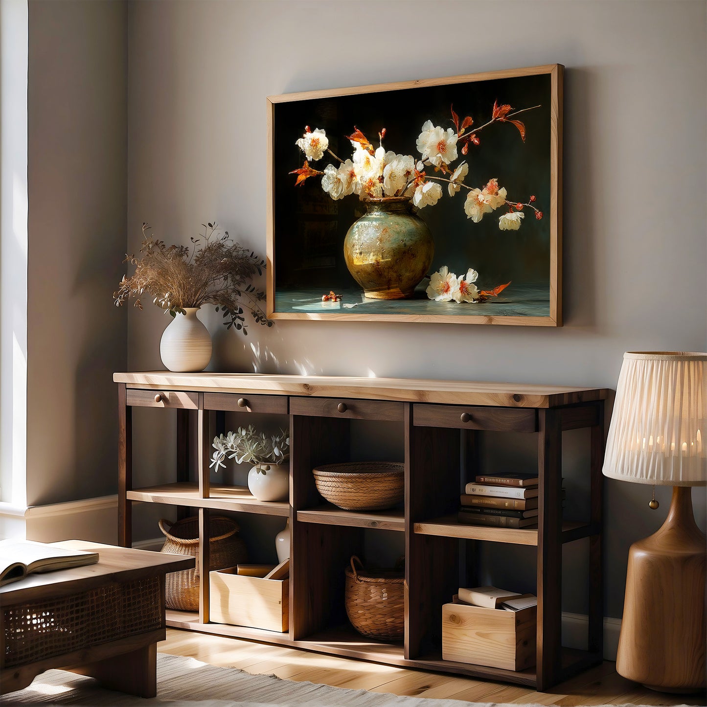 Blossoms Find Their Golden Vessel