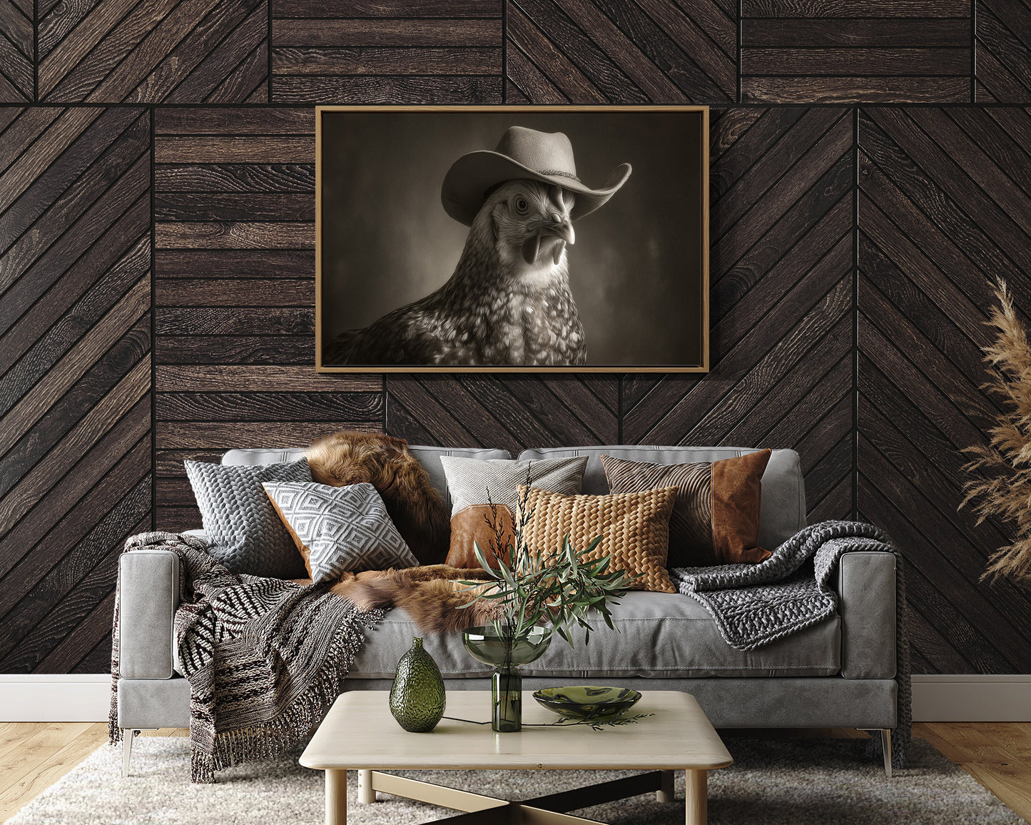 Barnyard Legend Wears Western Crown