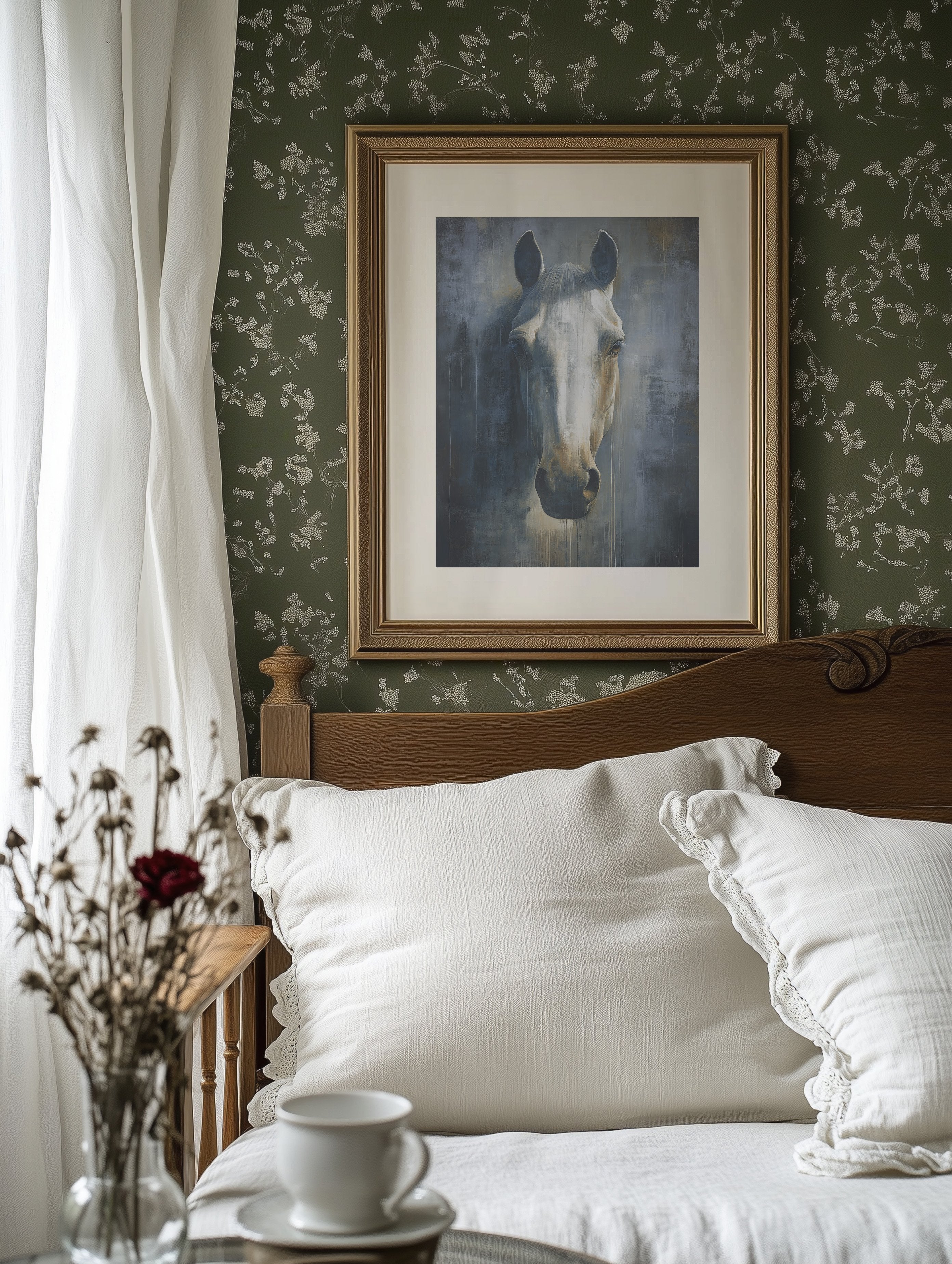 Noble Gaze In Midnight Blue
