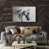 Silent Strength In Charcoal Tones