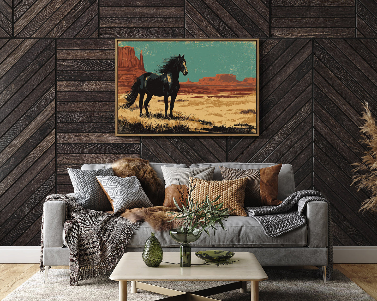 Midnight Stallion Claims Desert Throne