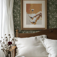 Evening Pause In Amber Light