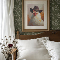 Barnyard Boss With Burgundy Brim