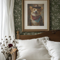 Cowboy Corgi Rules The Ranch