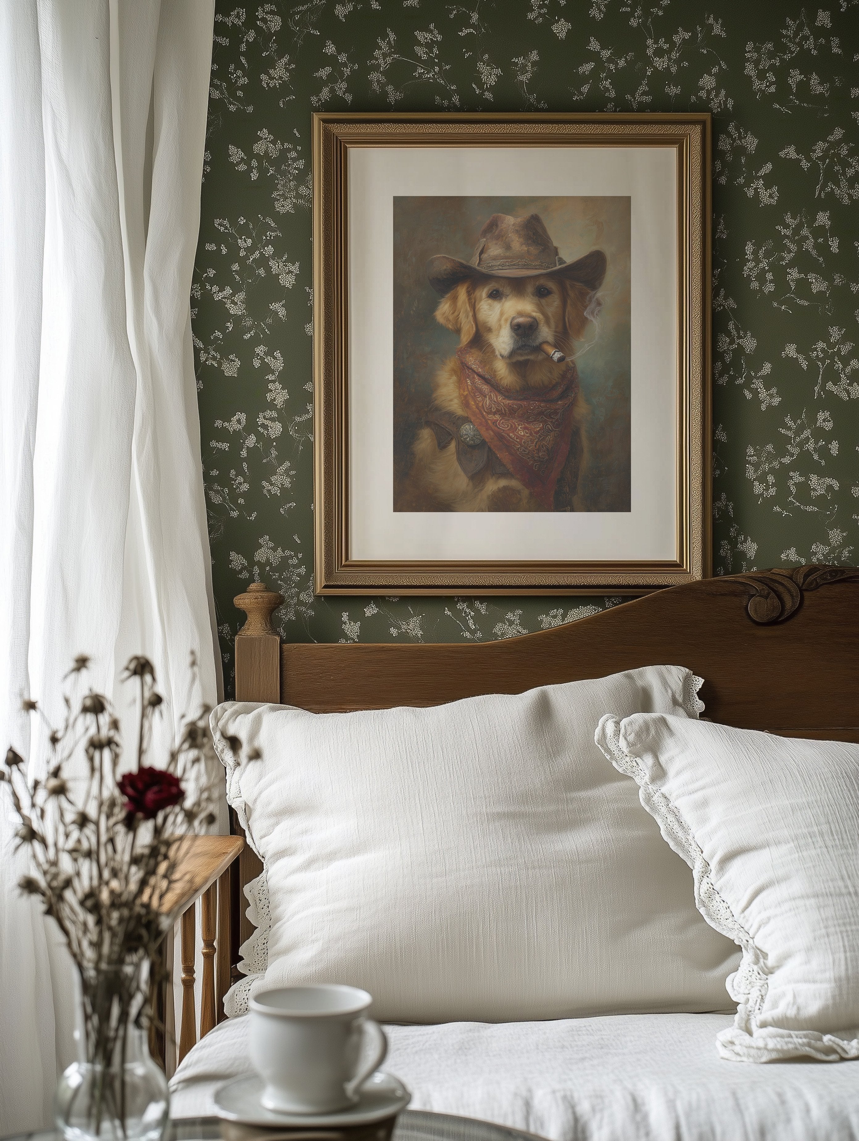 Frontier Paws With Cowboy Spirit