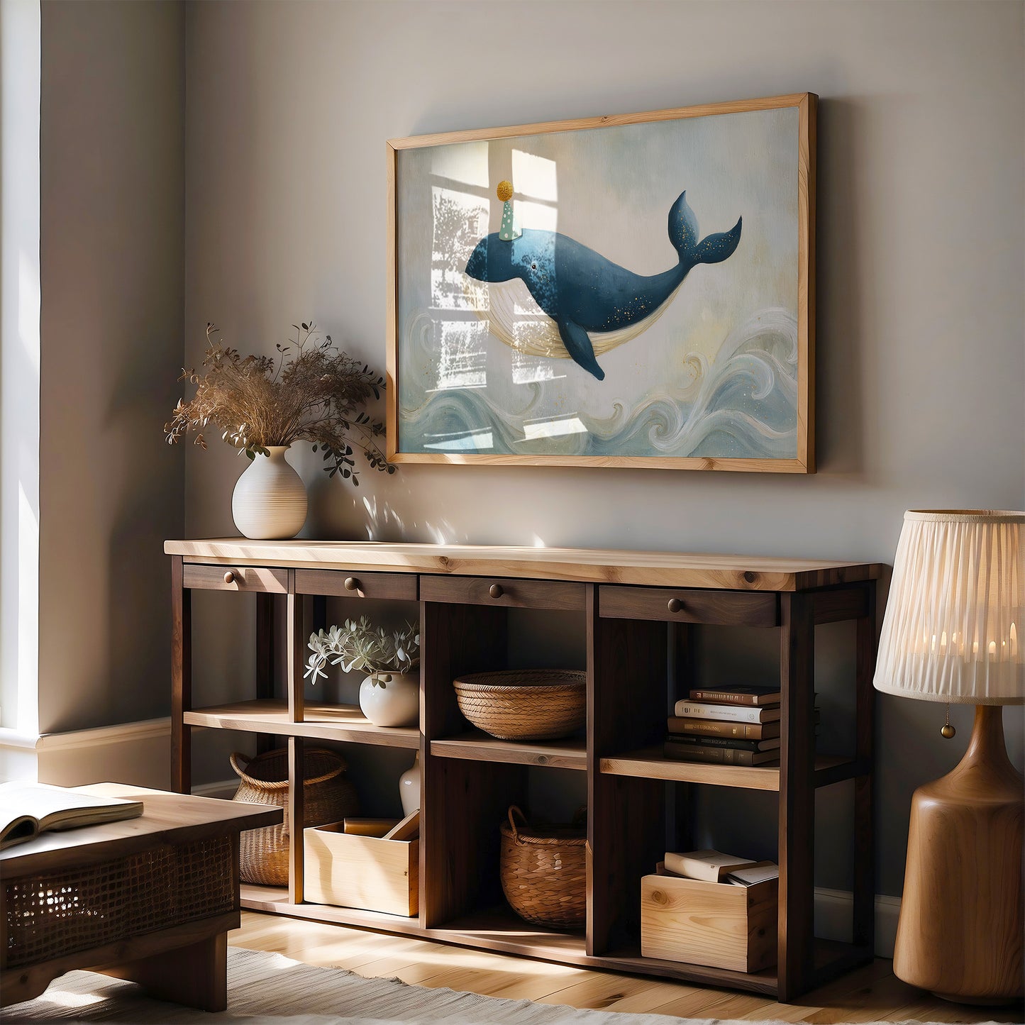 Ocean Birthday In Gentle Waves