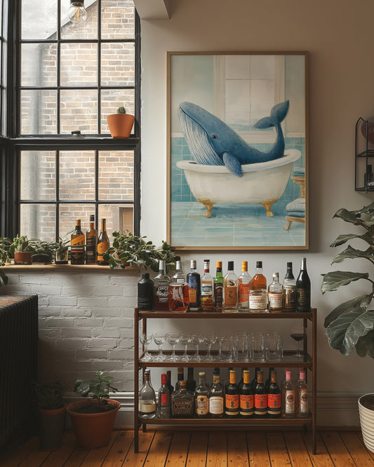 Ocean Giant Takes A Bath