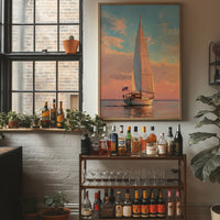 Coral Skies Meet Sailor's Freedom