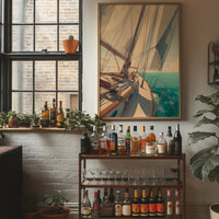 Sailboat Dreams In Afternoon Sun