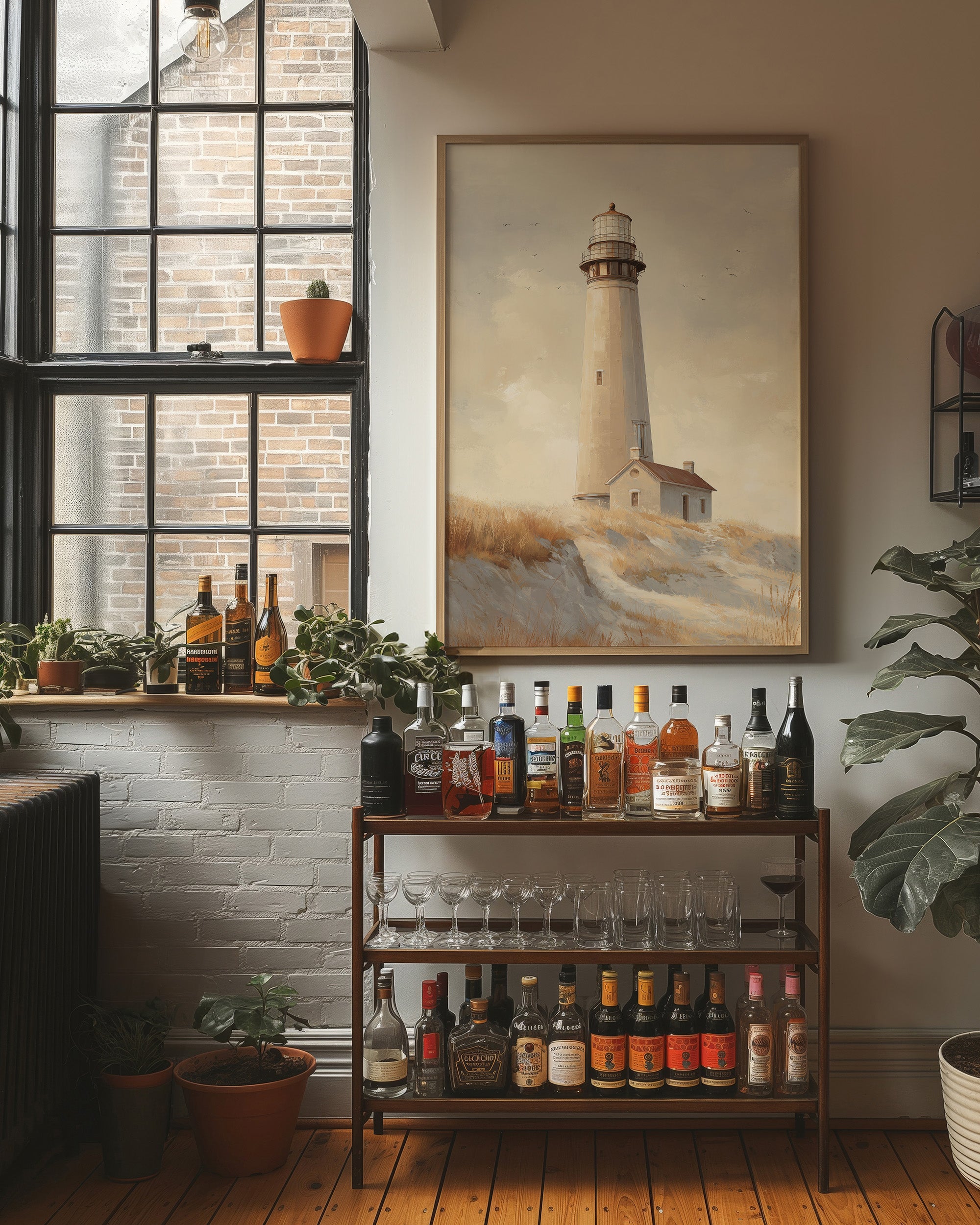 Coastal Beacon Awaits Evening Tide