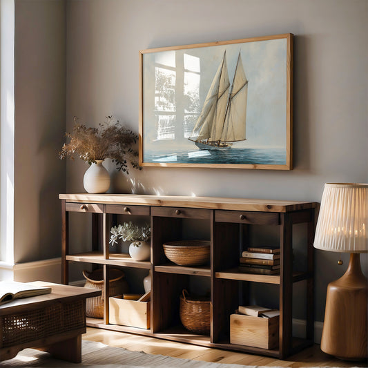 Sails Catch Morning's Quiet Promise