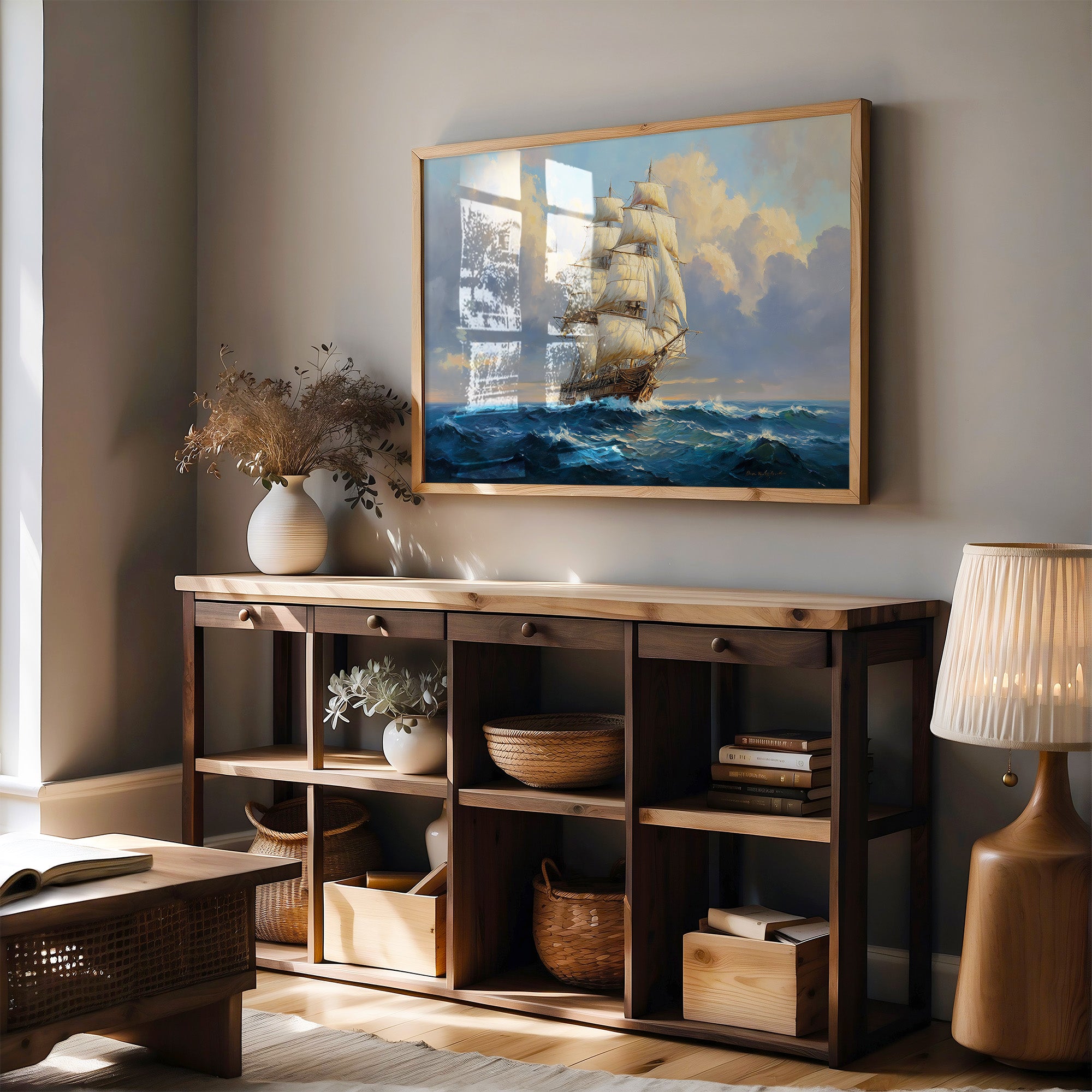 Tall Ships Chase Golden Horizons