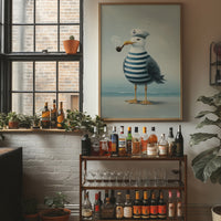 Seafarer's Pipe Dreams At Dusk