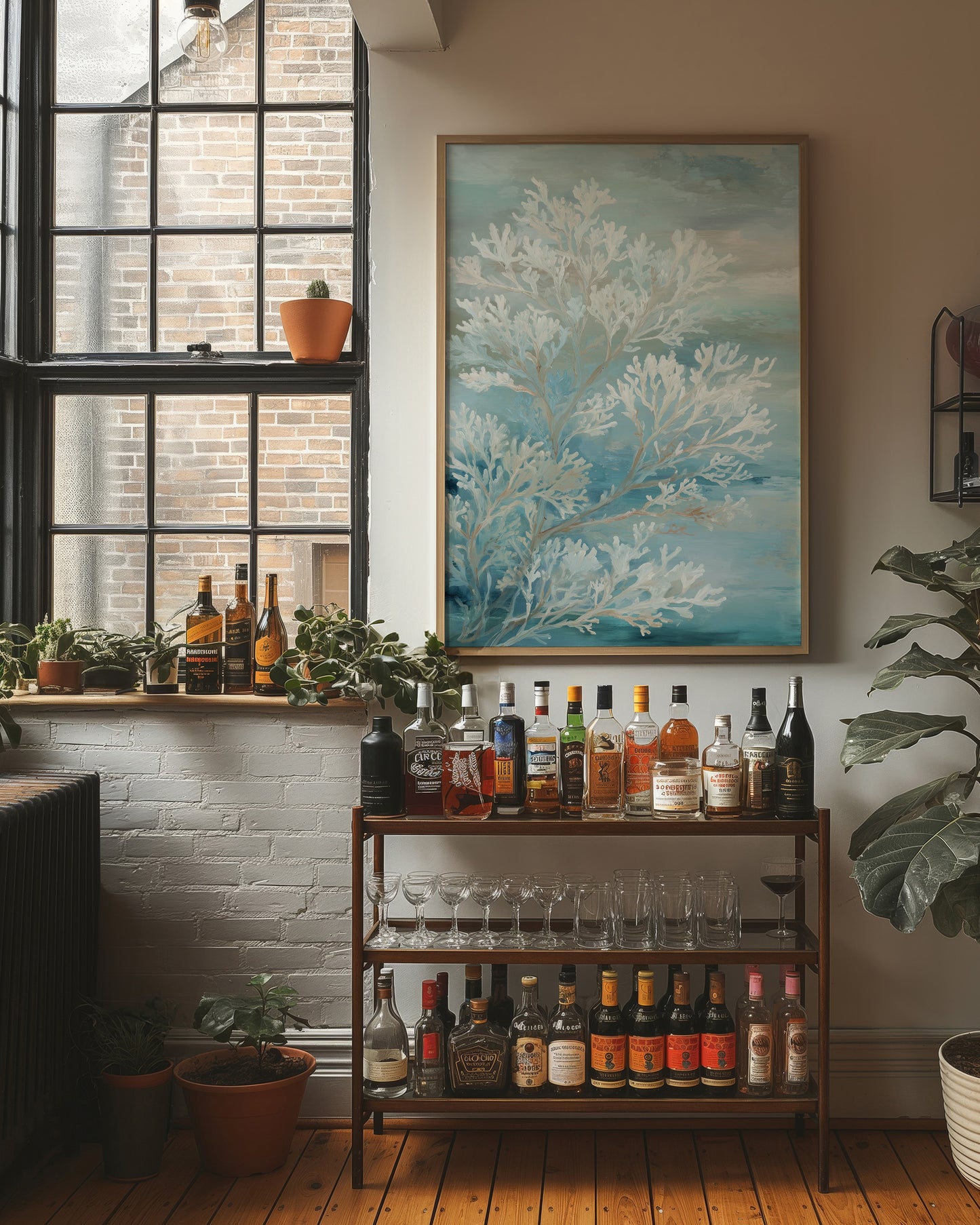 Seafoam Branches Await Morning Light