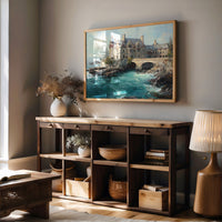 Coastal Manor Meets Turquoise Tide