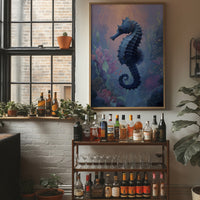 Sapphire Dancer Among Coral Dreams