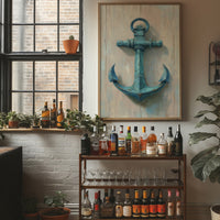 Teal Harbor Rests By Leather