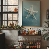 Coastal Memory In Wooden Frame