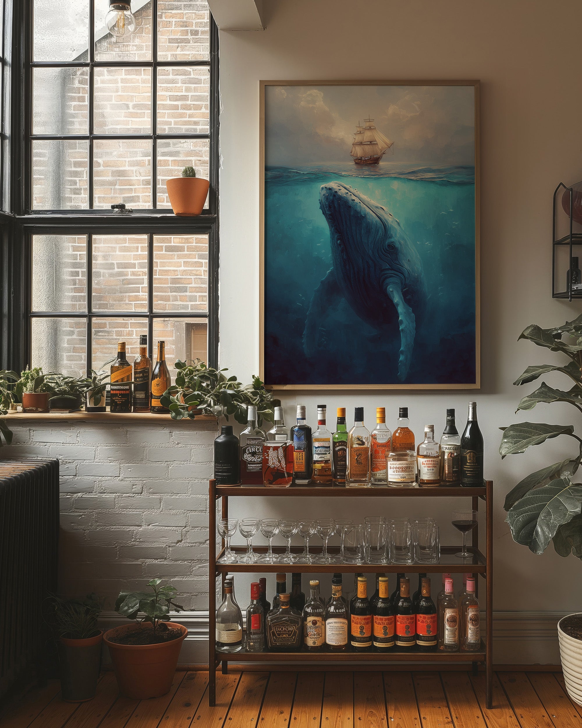 Voyager Meets Ocean Depths Below