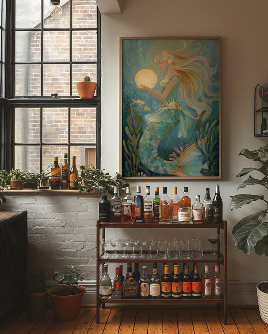 Ocean's Pearl Holds Moonlit Secret