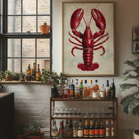 Crimson Catch From Maine Shores