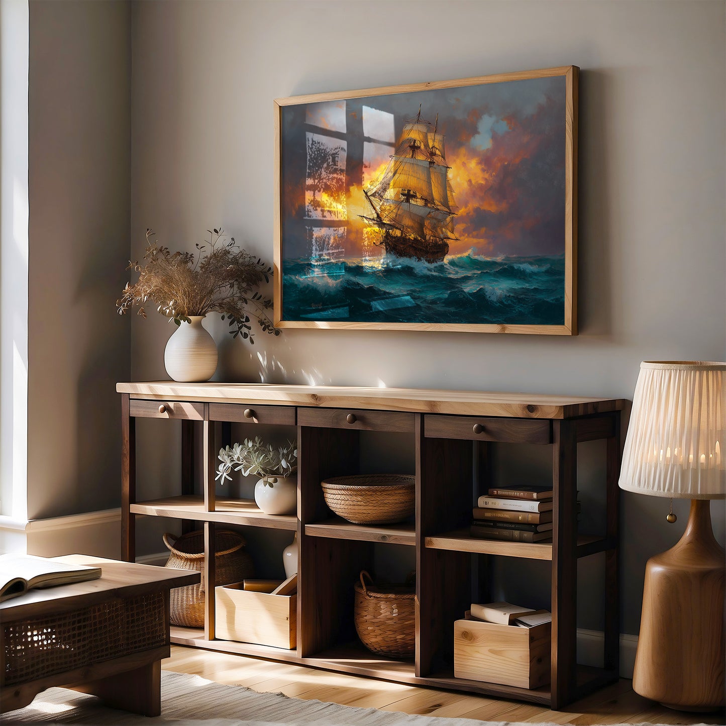 Sailing Through Fire And Tide