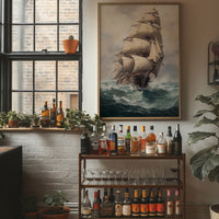 Tall Ships Dance On Restless Tides