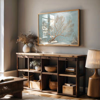 Coral Tree Beneath Azure Waters