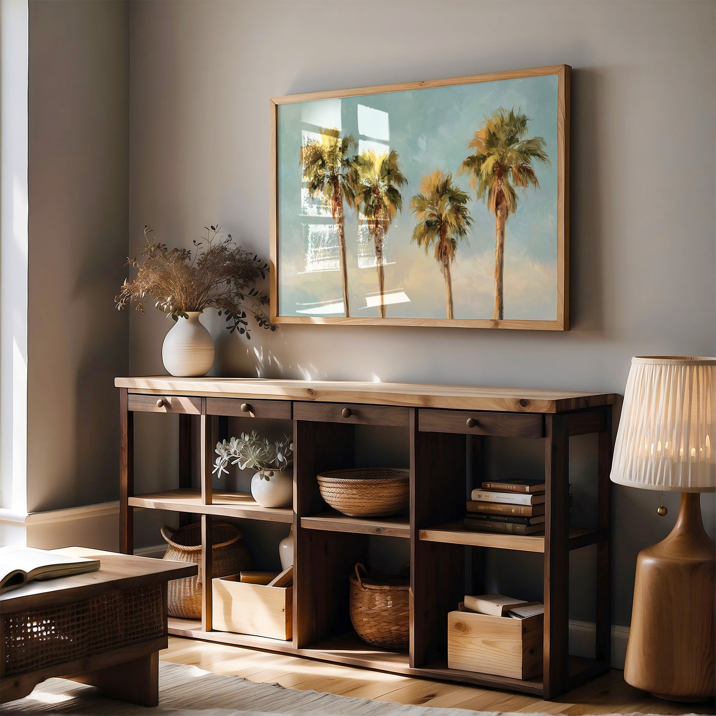 Palms Against Turquoise Skies