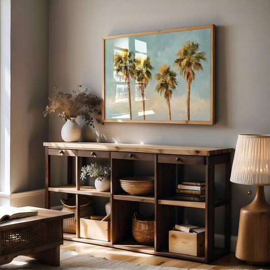 Palms Against Turquoise Skies