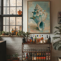 Ocean Memories In Wooden Frame