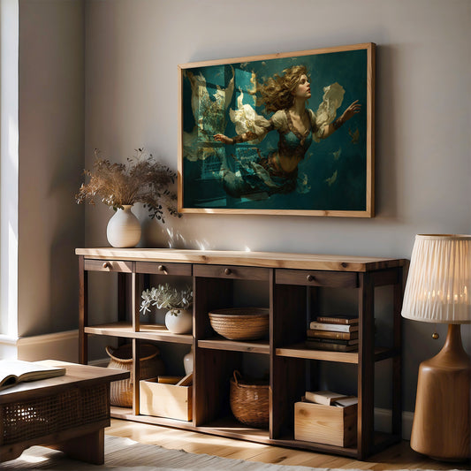 Adrift In Teal Currents