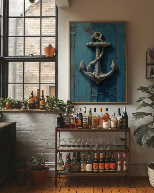 Weathered Anchor Meets Modern Comfort