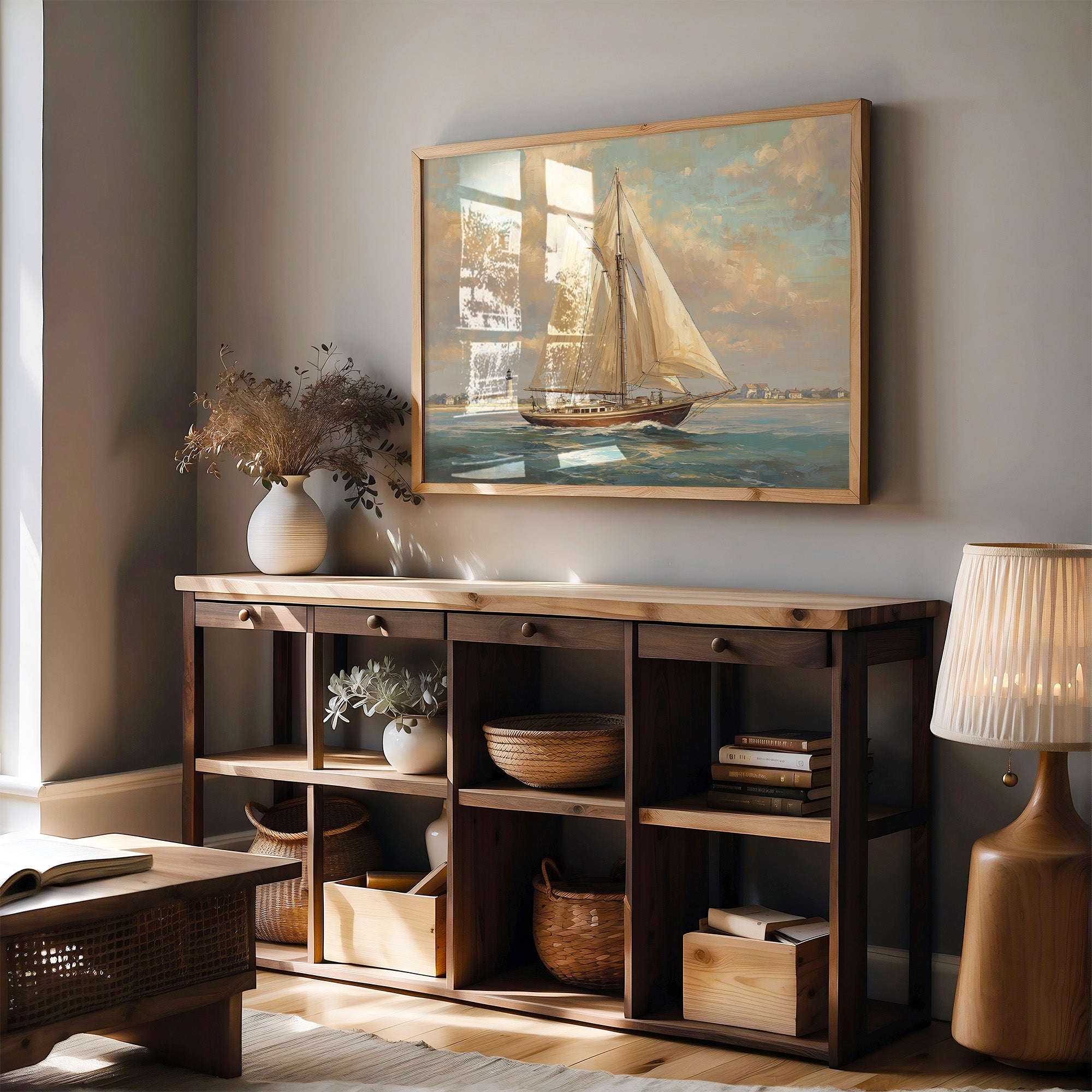 Sails Catch Coastal Memories