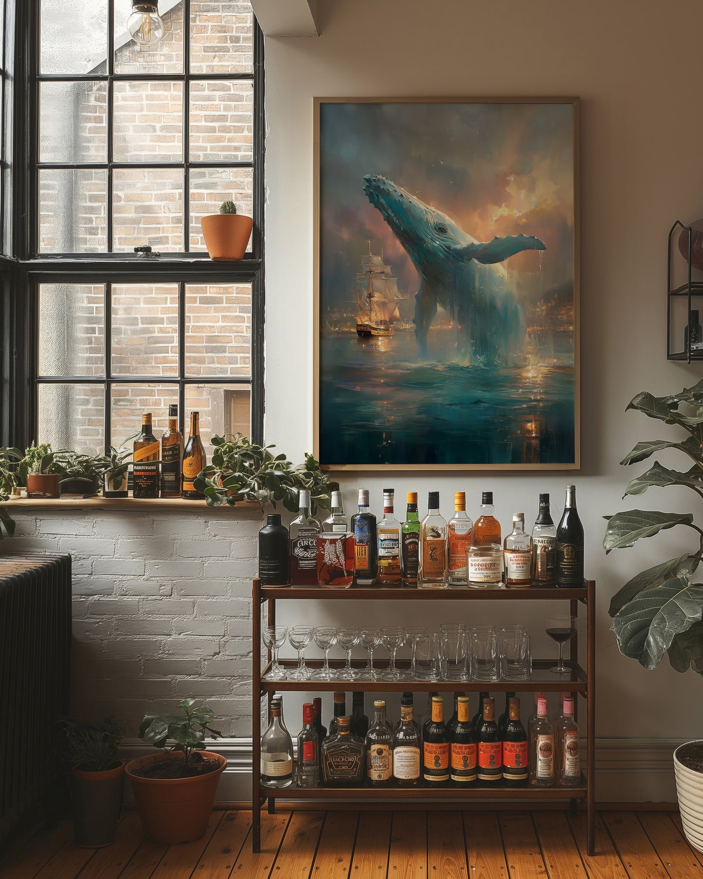 Ocean Giants Dance With Ships