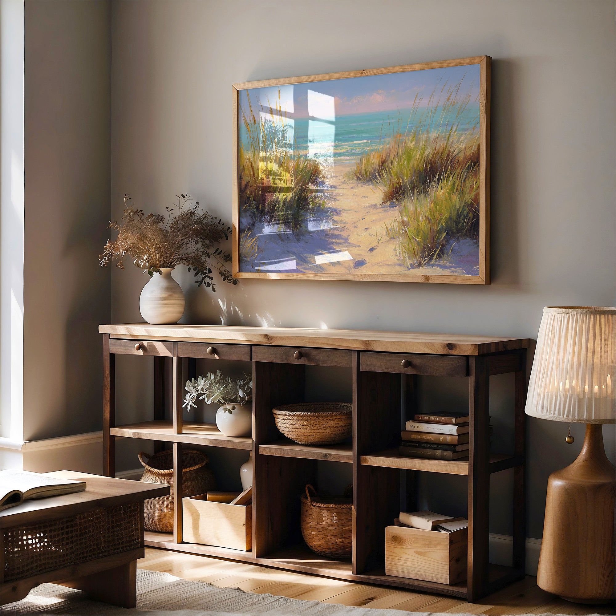 Dunes Bow To Azure Tides