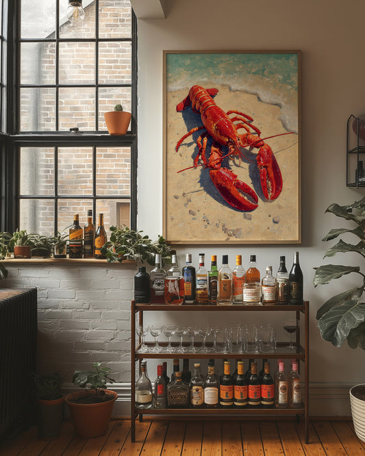 Scarlet Tides Meet Sandy Shores