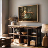 Curious Tentacles In Vintage Teacup