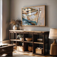 Weathered Hull Awaits The Tide