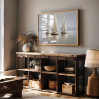 Sails Drift On Quiet Waters