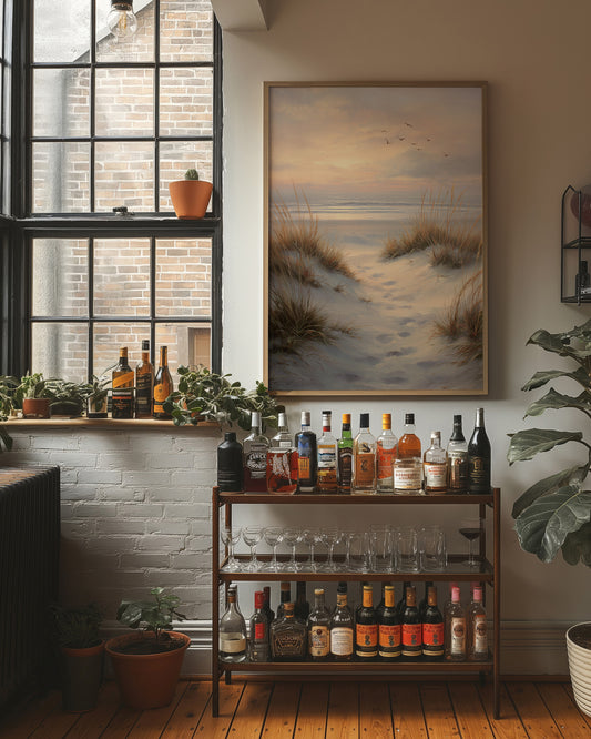 Coastal Paths Await Morning Flight