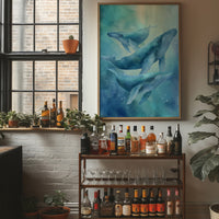 Ocean Giants Dance In Teal