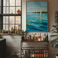 Sailboats Dance On Turquoise Bay