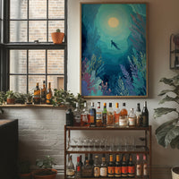 Moonlit Depths Beckon Silently